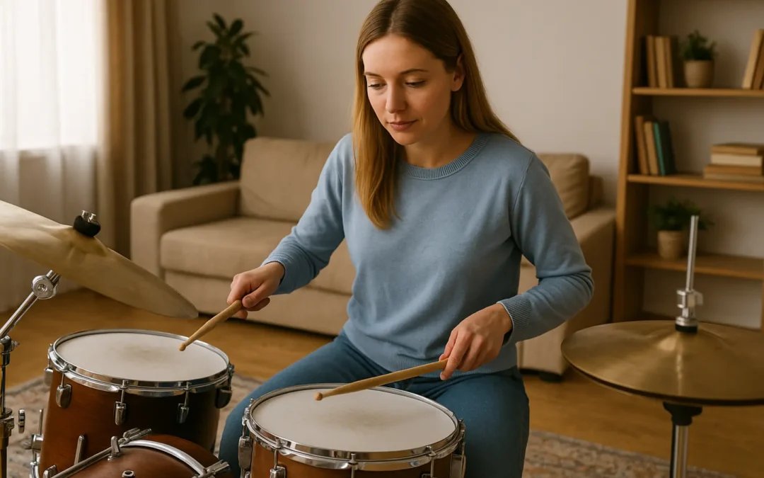 Come iniziare a suonare la batteria con metodo e passione